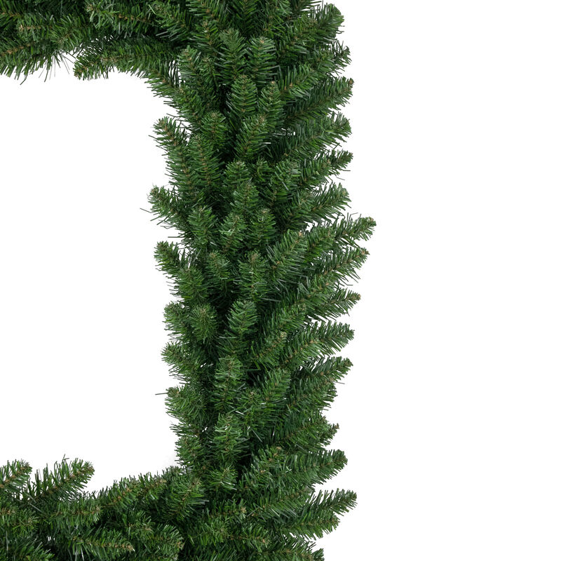 36" Buffalo Fir Rectangular Artificial Christmas Wreath - Unlit