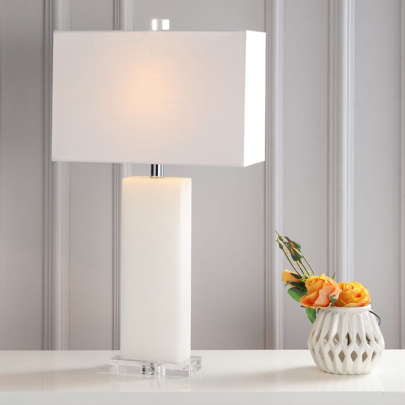 Tiggie Alabaster LED Table Lamp