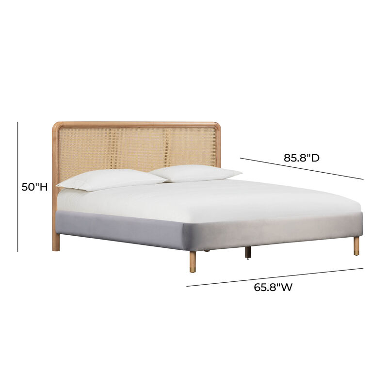 Kavali Grey Queen Bed