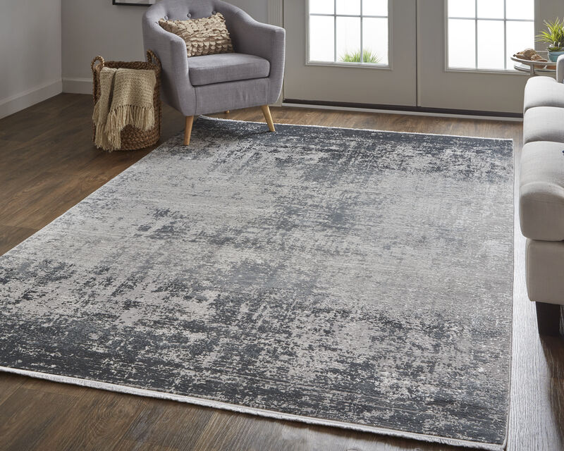 Cadiz 39FWF Gray/Black/Silver 3'1" x 5' Rug