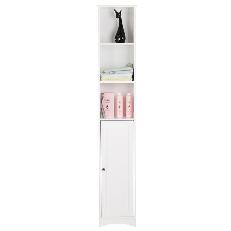 One Door & Three Layers Bathroom Cabinet