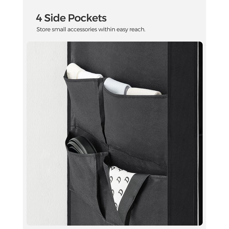 Wardrobe Closet Organizer with Cover