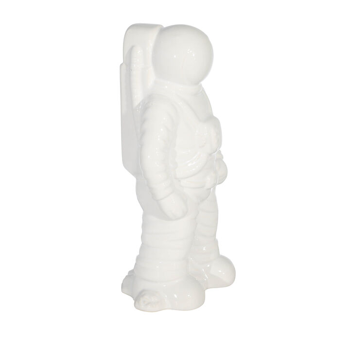12" Ceramic Astronaut Statue