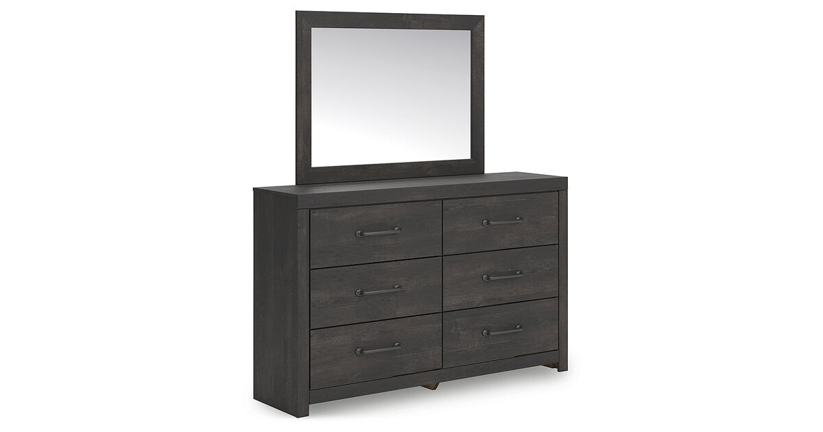 Delmorta Dresser and Mirror