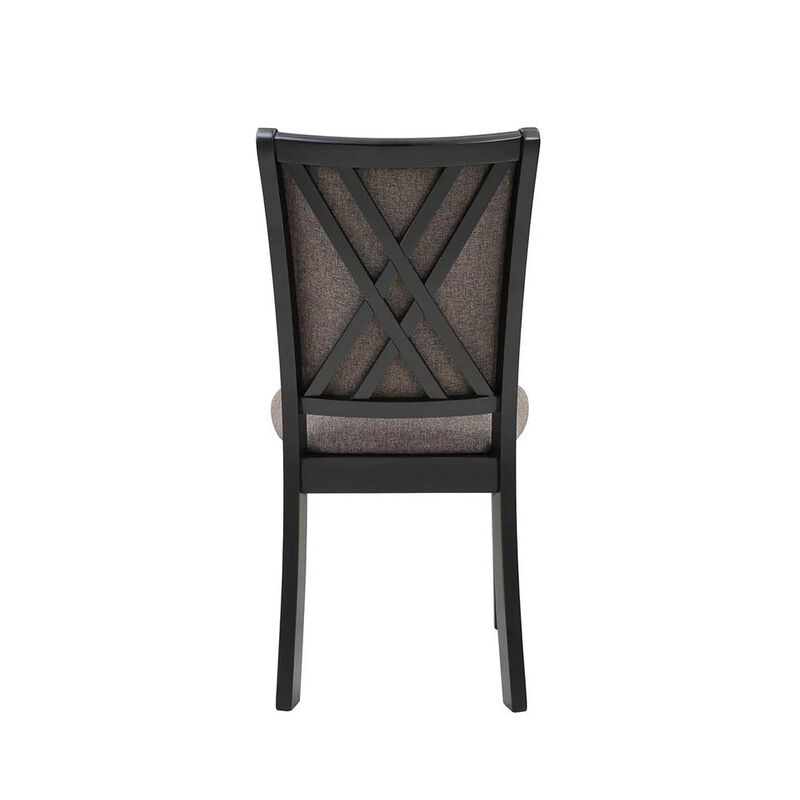 New Classic Furniture Potomac Dining Chair Black  (2 Per Carton)