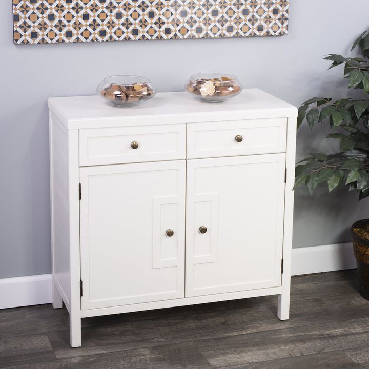 Butler Specialty Imperial Wood Accent Cabinet, White