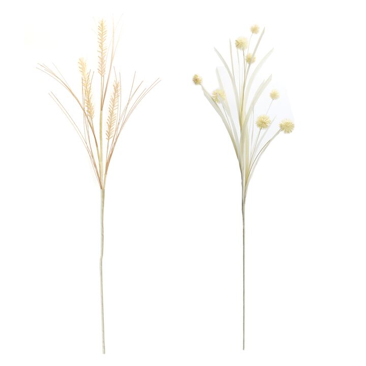 Set of 12 Foxtail and Pod Sprays for Autumn and Rustic Home Decor