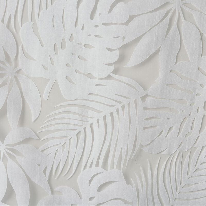 Belen Kox Leilani Palm Leaf Sheer Window Curtain, Belen Kox