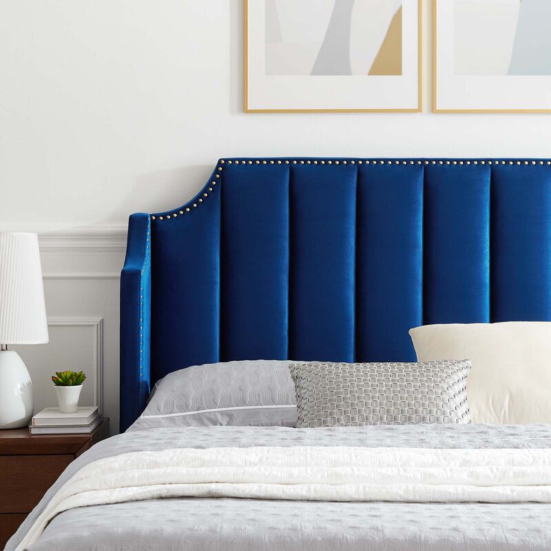 Modway - Daniella Performance Velvet Queen Platform Bed