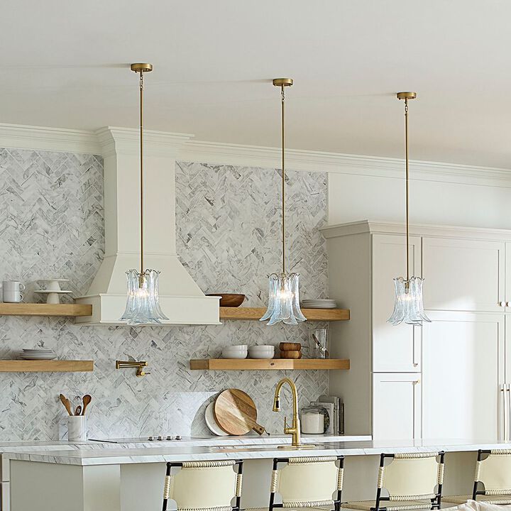 Cala 1-Light Glass Pendant
