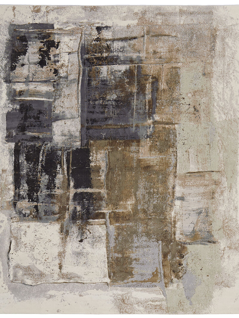 Clio 39LUF Gray 9' x 12' Rug