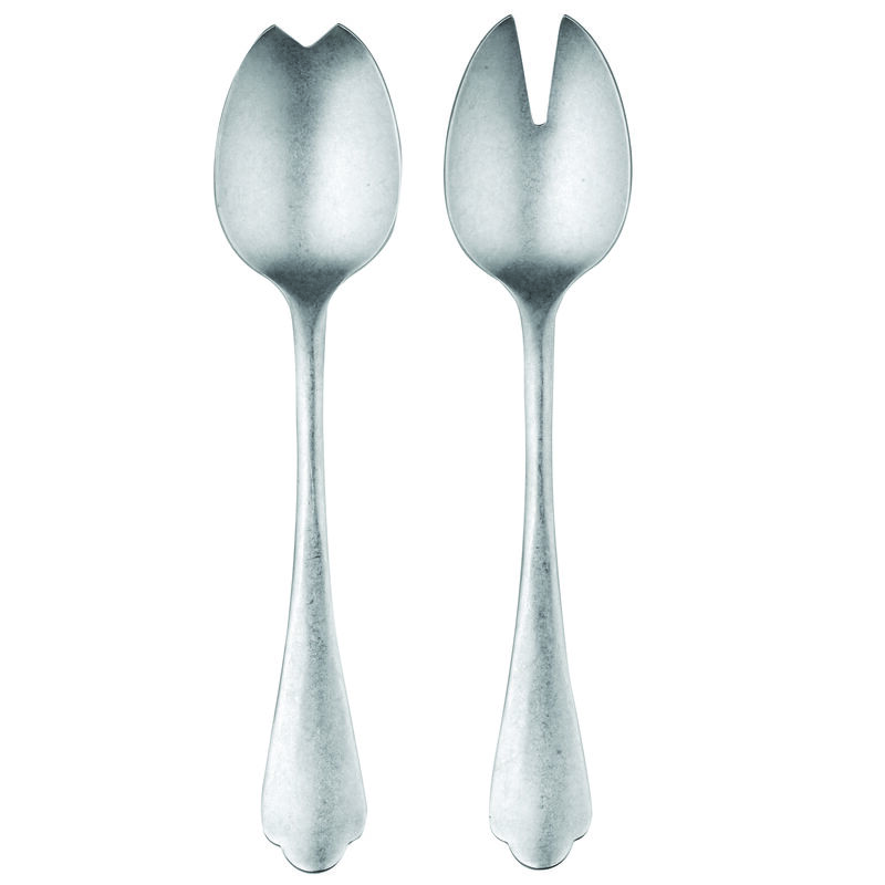 Pewter 2-Piece Salad Serving Set