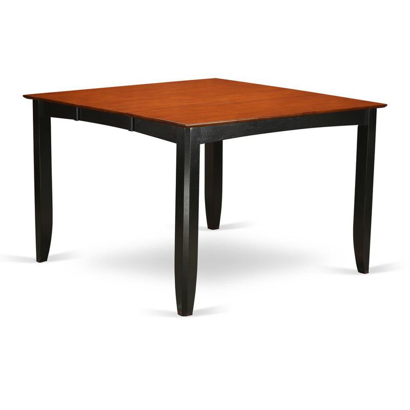 East West Furniture 9  Pc  pub  Table  set-  Square  Counter  height  Table  and  8  Dining  Chairs