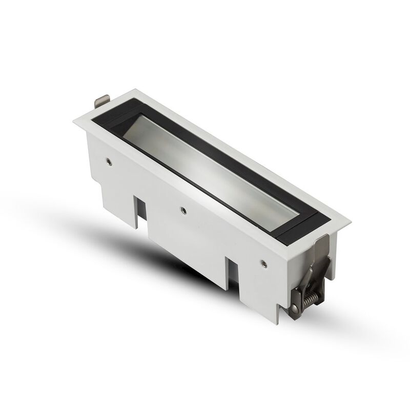 VONN Lighting LED Fixed Recessed Wall Washer w/Trim VMDL000605E012WH, White