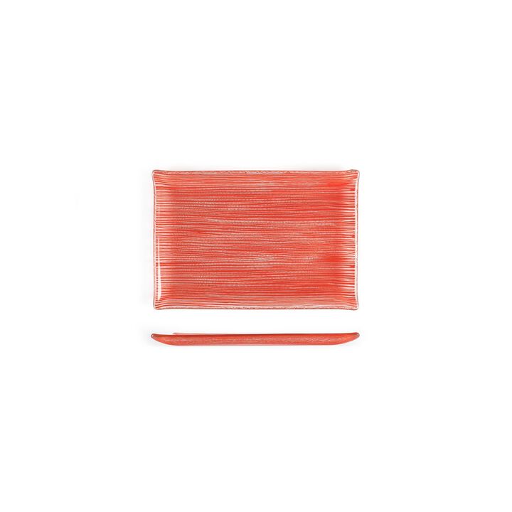 Glass Dinnerware 8.5" x 5.75" Rectangular Glass Plate (Set of 2)