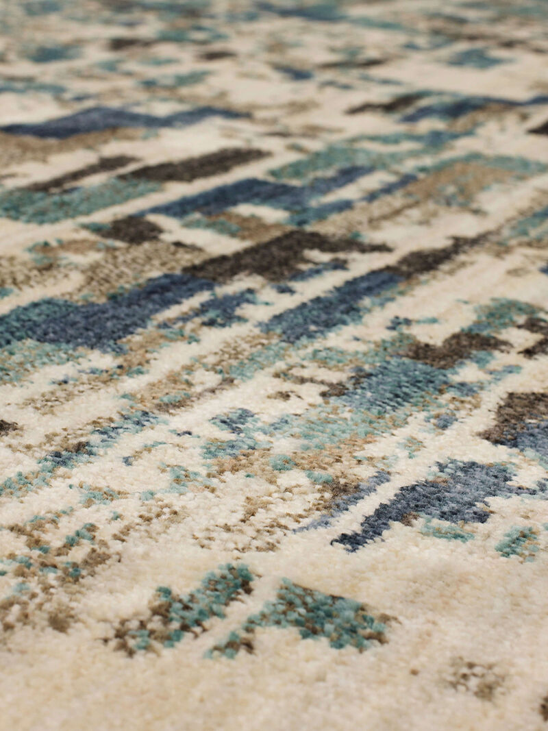 Expressions by Scott Living Precipice Lagoon 2' 4" X 7' 10" Rug
