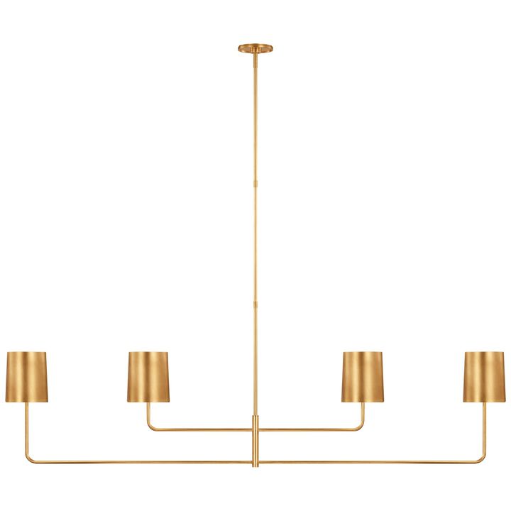 Go Lightly 70" Four Light Chandelier