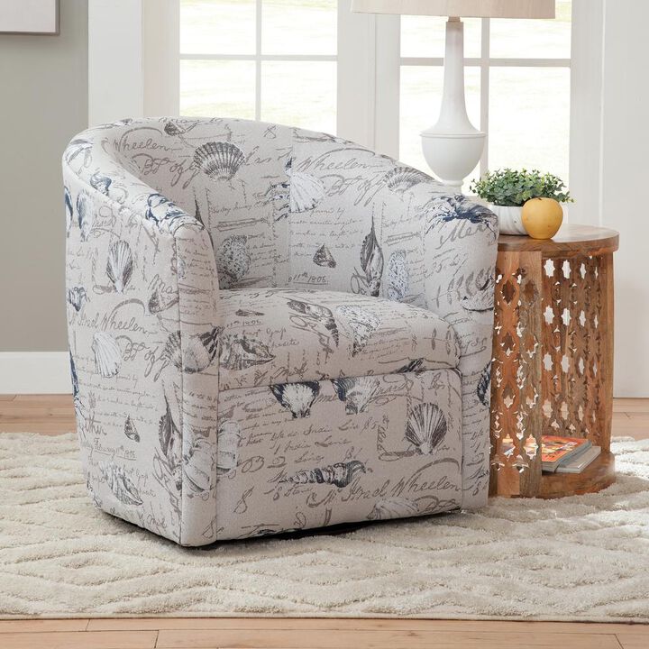 Comfort Pointe Beach Harbor Swivel Chair
