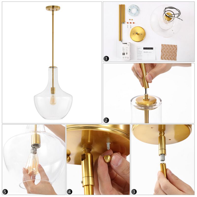 Watts Glassmetal LED Pendant