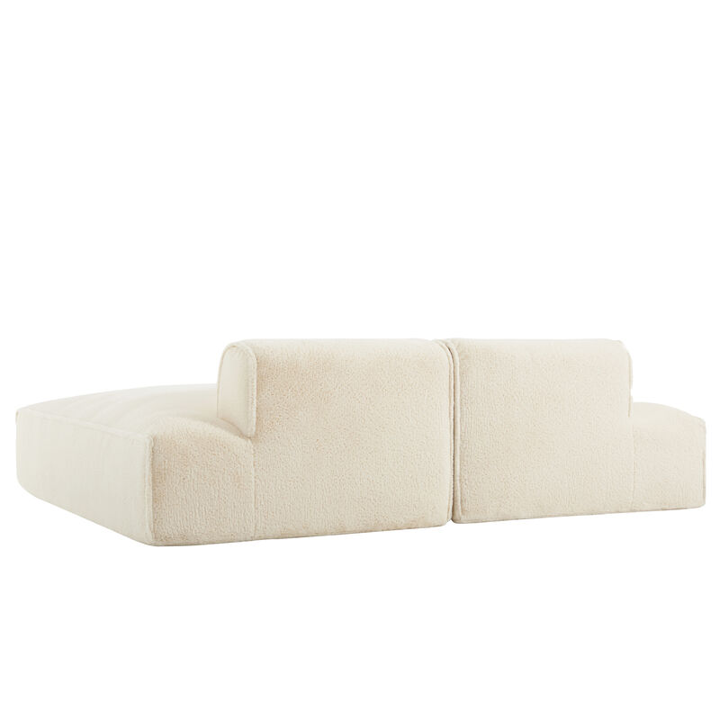 Merax Fully Compressed Sleeper Sofa for Living Room