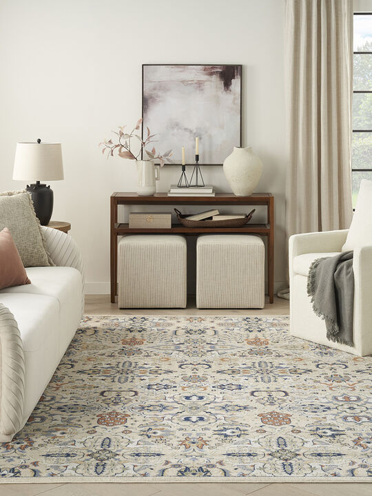 Allur ALR03 Beige 6' x 9' Rug