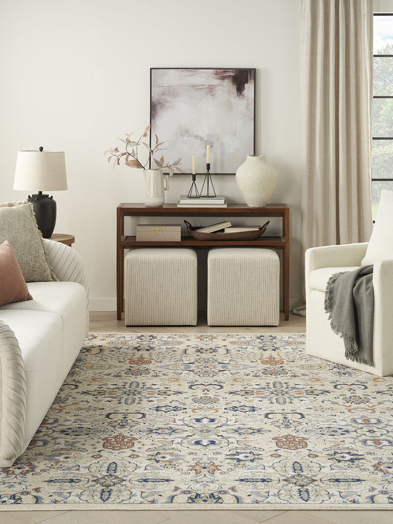 Allur ALR03 Beige 6' x 9' Rug