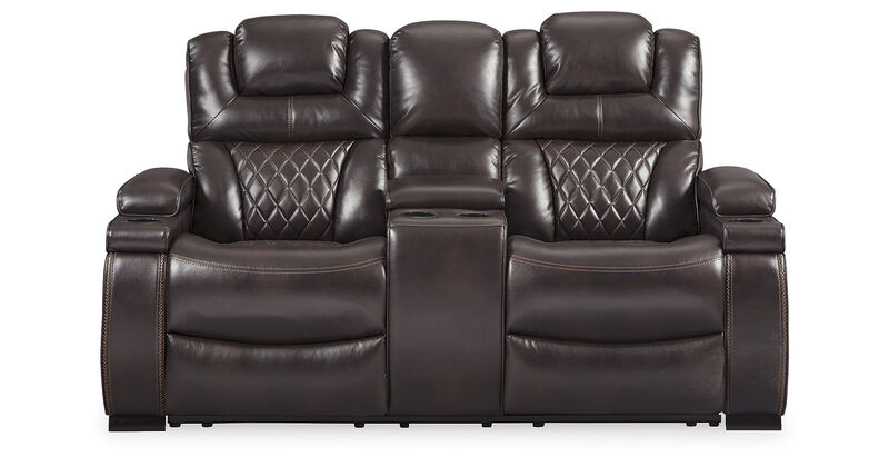 Warnerton PWR Recline Loveseat W/Console