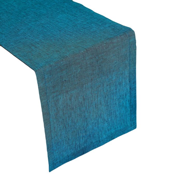 Solino Home 100% Pure Linen Table Runner | Athena for Thanksgiving, Christmas