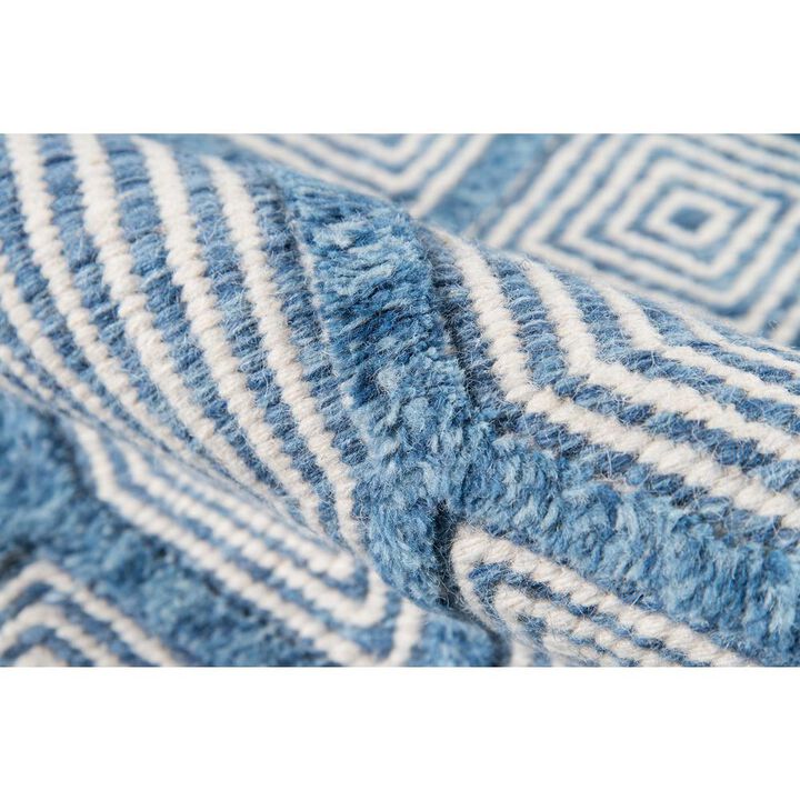 Erin Gates Contemporary Rectangle Area Rug, Blue, 3'9 X 5'9