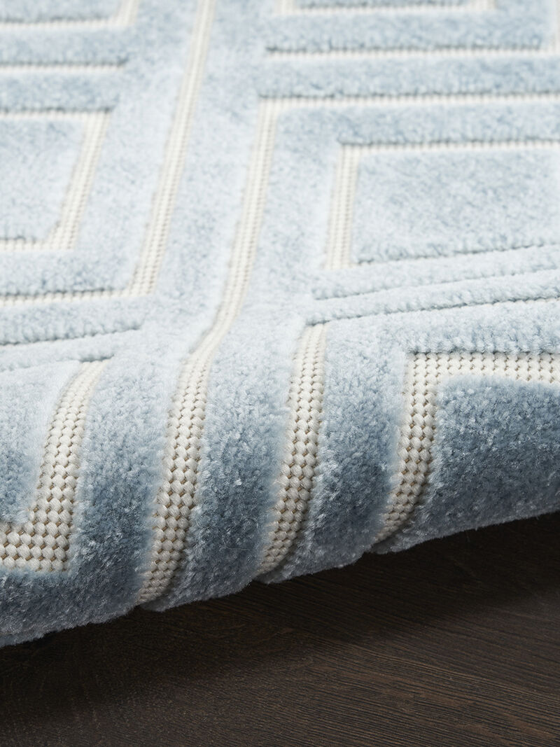 Care Free CAF03 Blue 7'10" x 9'10" Rug