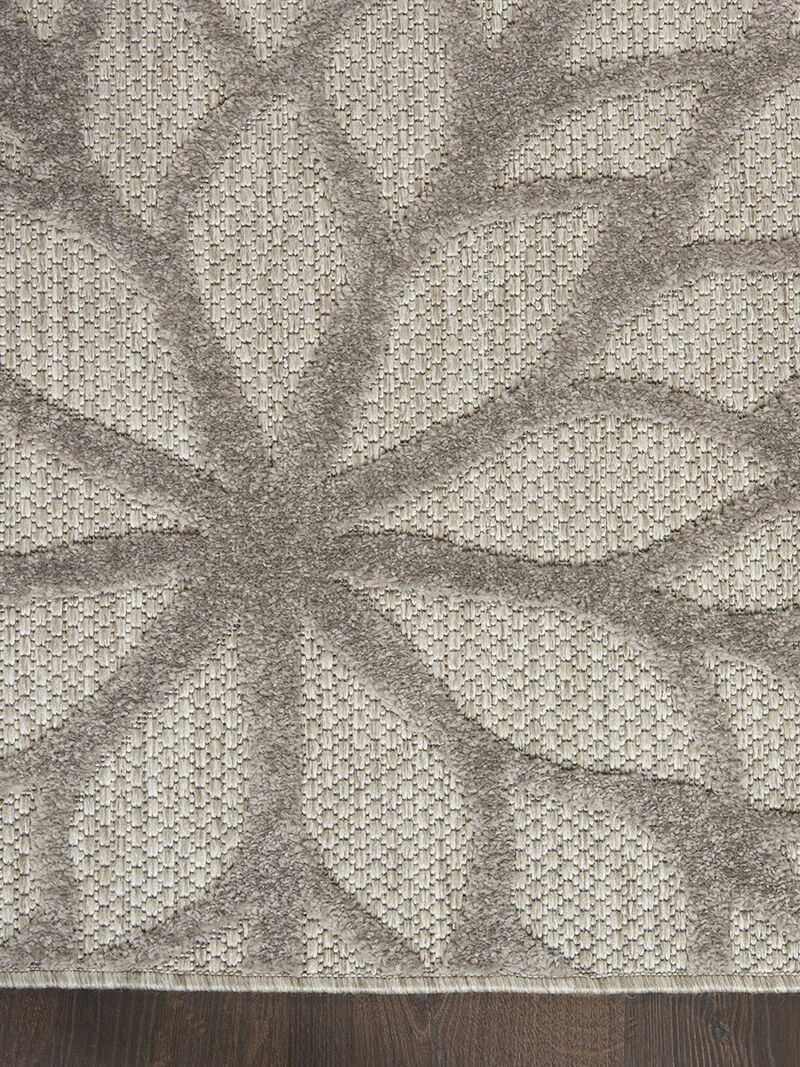 Aloha ALH05 Silver/Gray 6' x 9' Rug