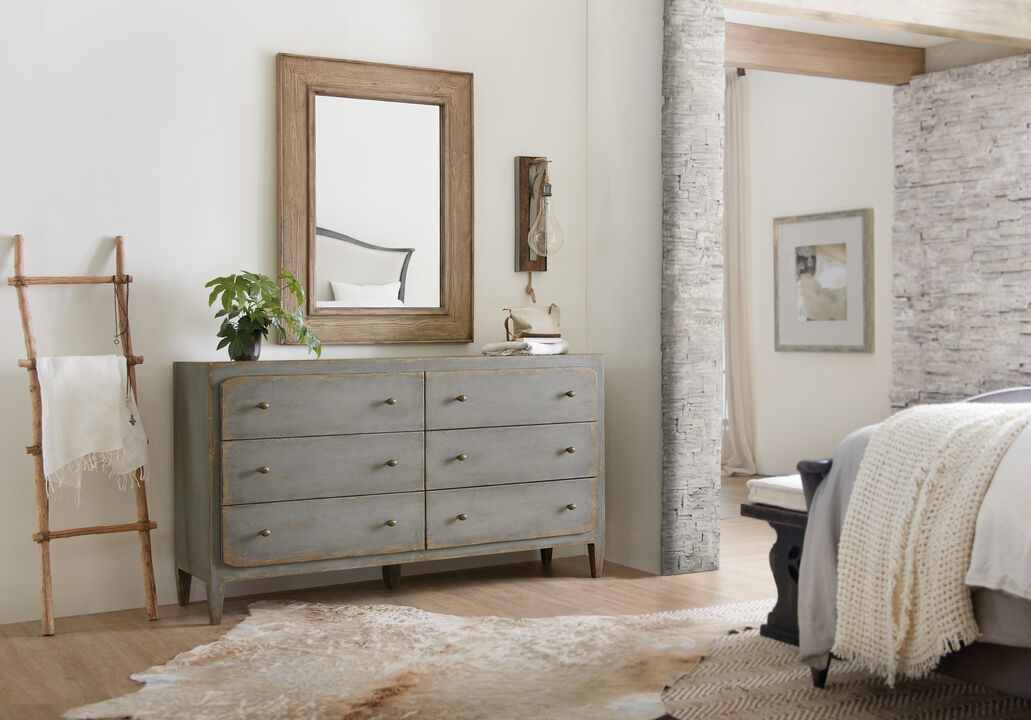 Ciao Bella Six-Drawer Dresser
