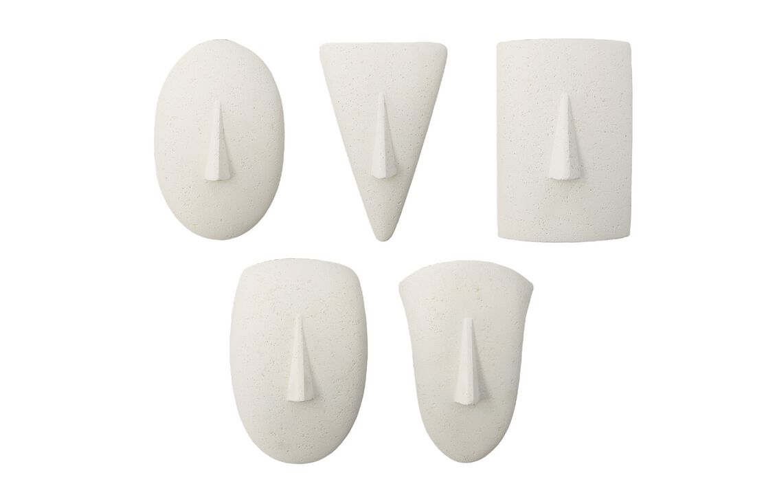Geometric Cycladic Wall Art Set of 5
