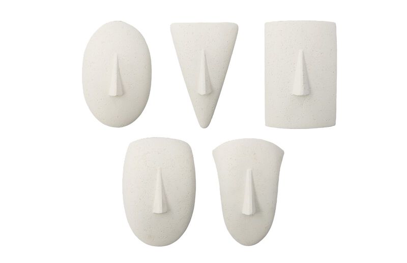 Geometric Cycladic Wall Art Set of 5