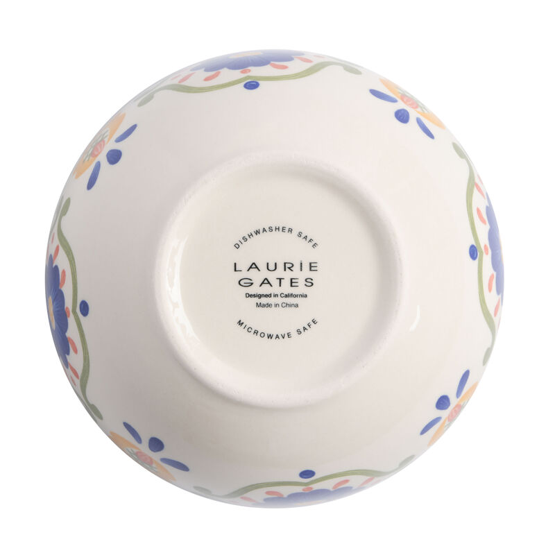 Laurie Gates Tierra 4 Piece 6 Inch Stoneware Cereal Bowl Set in Assorted Designs