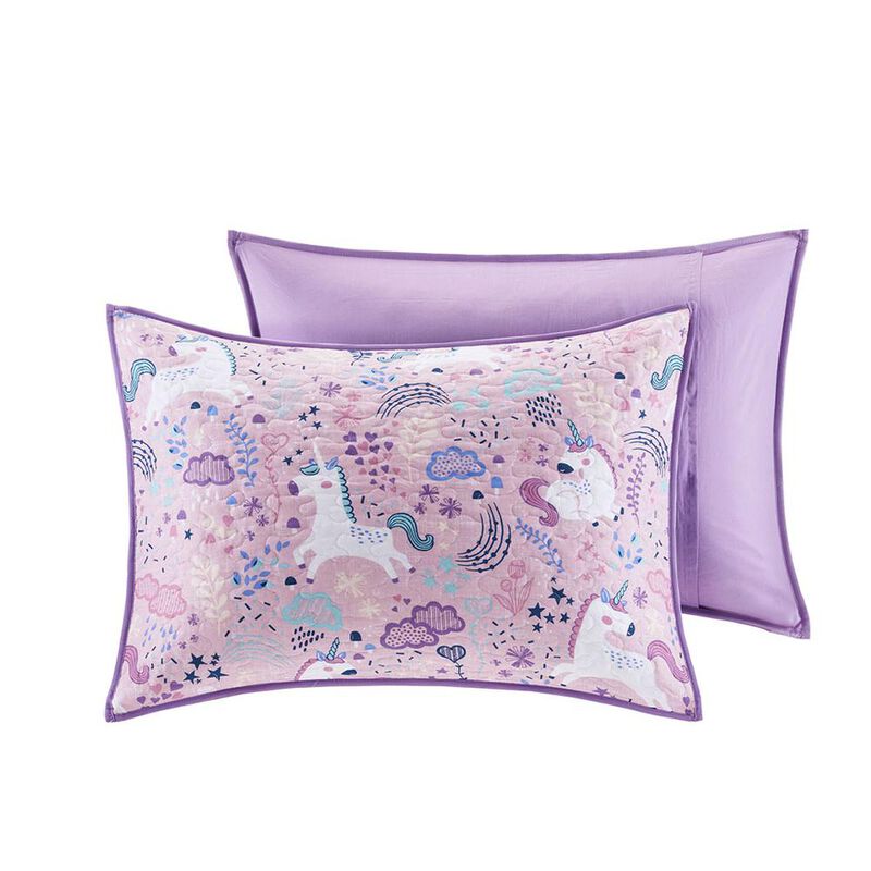 Belen Kox Kids Lola Unicorn Reversible Coverlet Set, Belen Kox