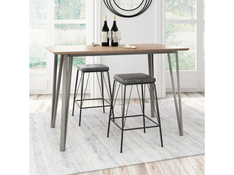 Doubs Counter Table Brown
