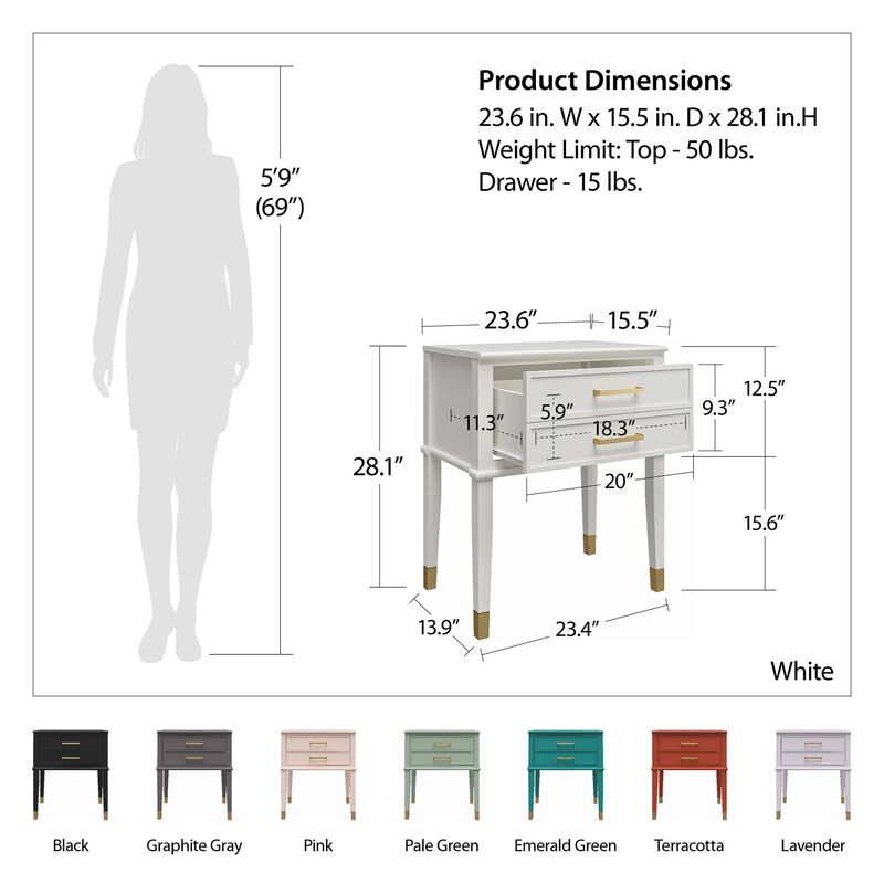 CosmoLiving by Cosmopolitan Westerleigh End Table