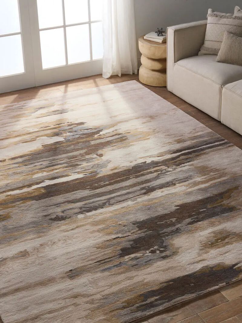 Genesis Ryenn White 5' x 8' Rug