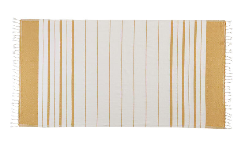 KAFTHAN Textile Bianca ? Turkish Cotton Single Bath and Beach Towel