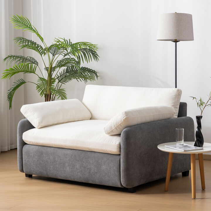 Merax Chenille Single Sofa Accent Chair
