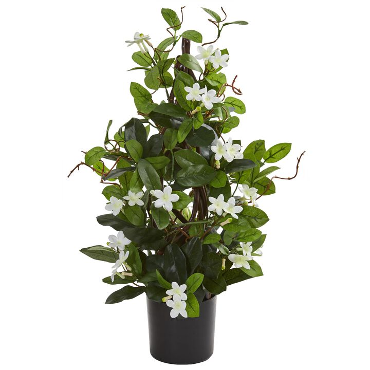 Hivvago 24" Stephanotis Artificial Climbing Plant