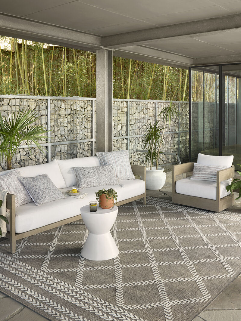 Rainier RAI05 Natural/Ivory 3'11" x 5'11" Rug