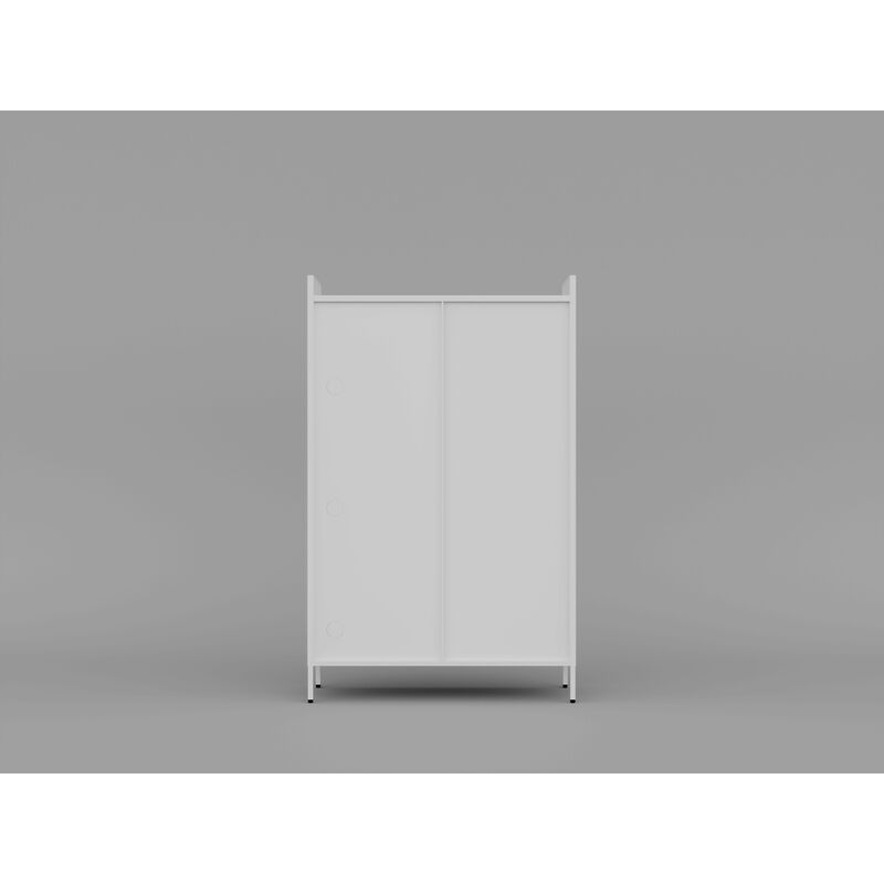 Sturdy, Folding, 3-Tier Buffet Cabinet