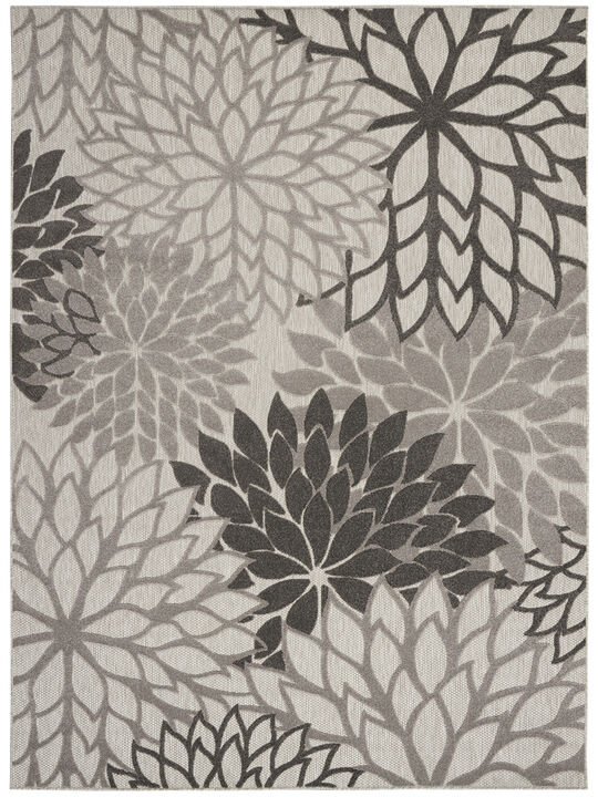 Aloha ALH05 Silver/Gray 6' x 9' Rug