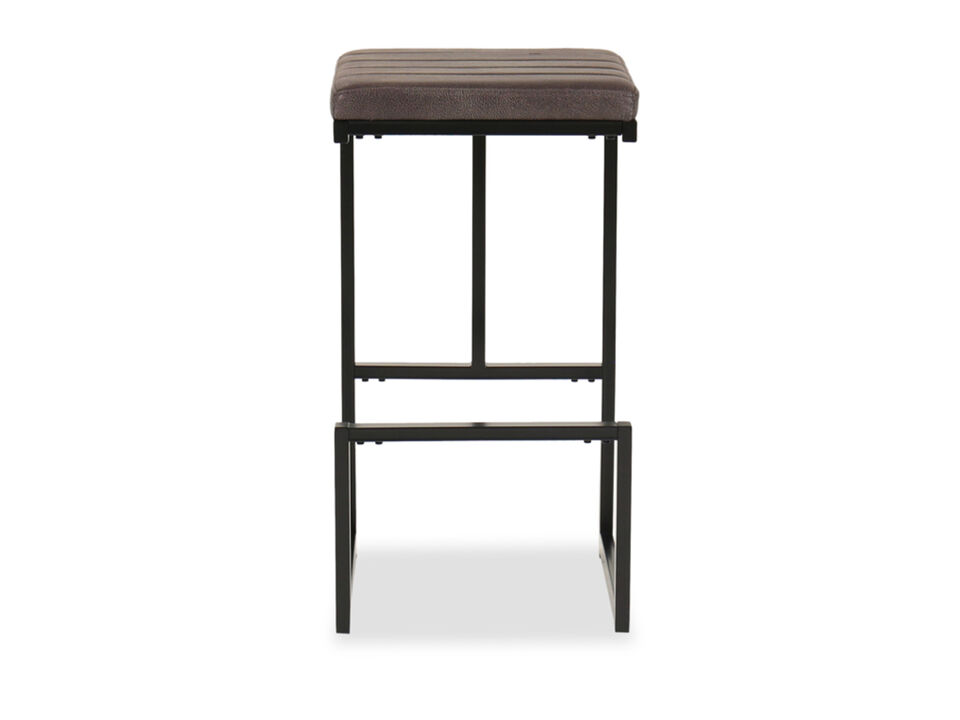 Strumford Contemporary Barstool in Gray