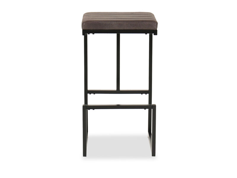 Strumford Contemporary Barstool in Gray