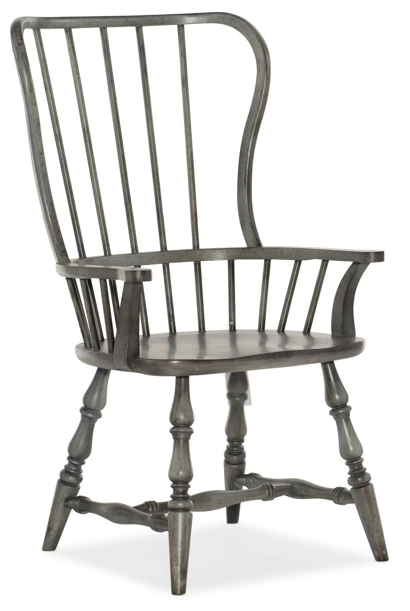 Ciao Bella Speckled Gray Arm Chair