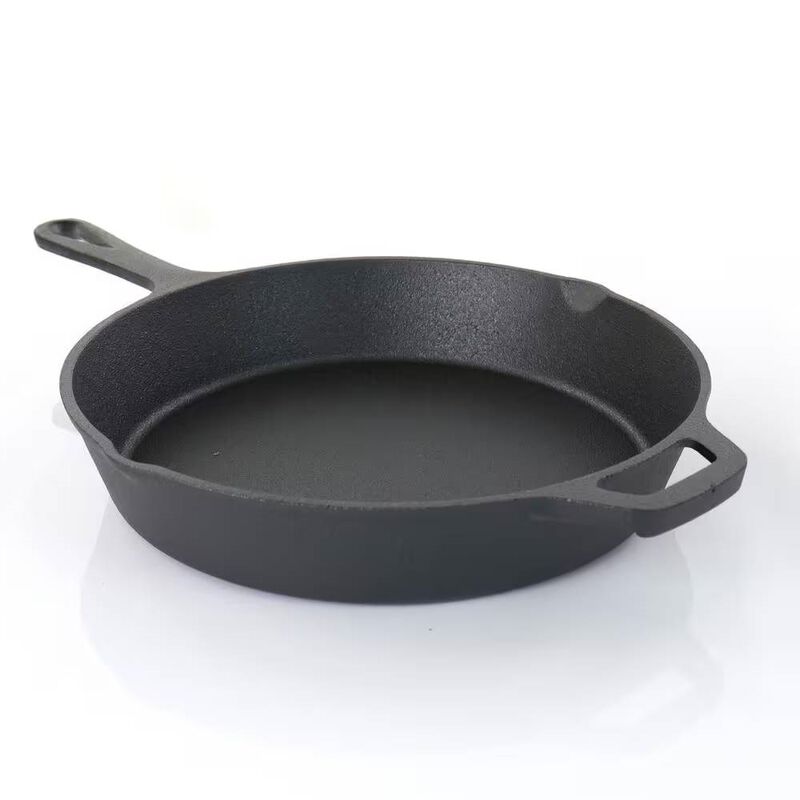 Heavy-Duty 5-Piece Cast Iron Set Dutch Oven, Griddle & Skillets for Searing, Baking & Grilling