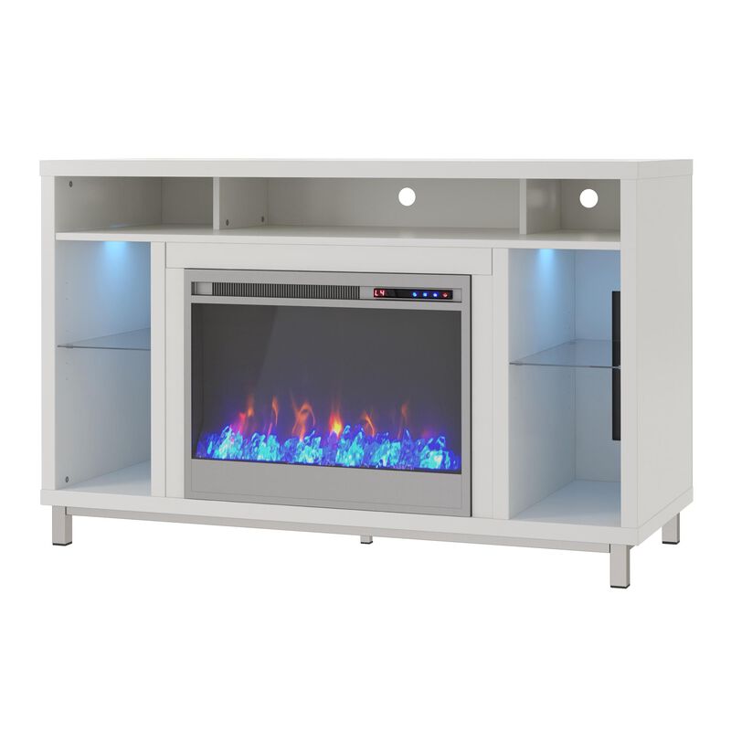 Ameriwood Home Lumina Fireplace TV Stand for TVs up to 48"
